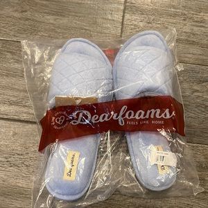 NWT Dearfoams Slippers